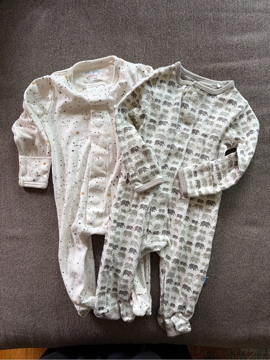Magnetic Me Other - 100% organic cotton Magnetic Me Footed One-Pieces outfit bundle